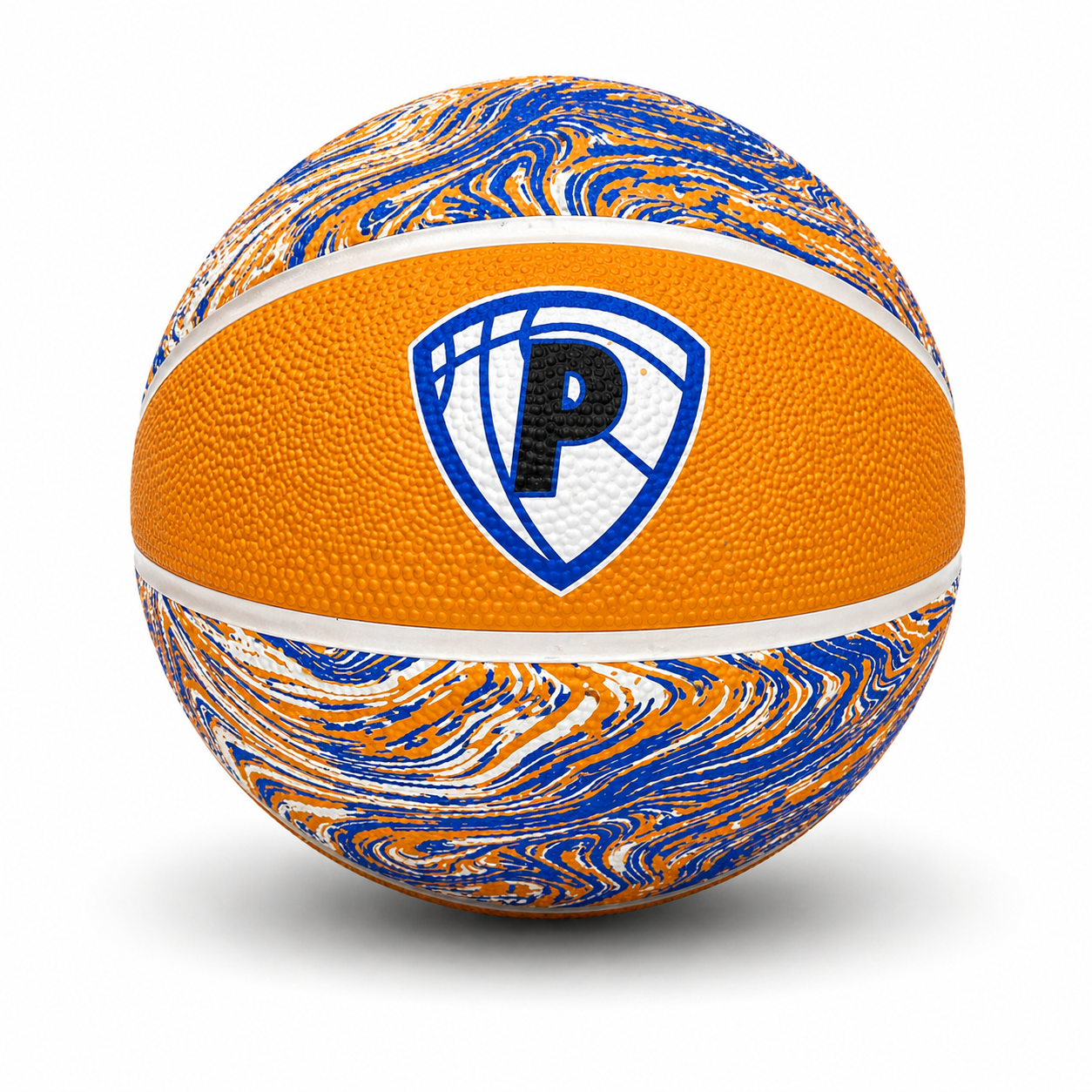 Orange Swirl Outdoor Ball